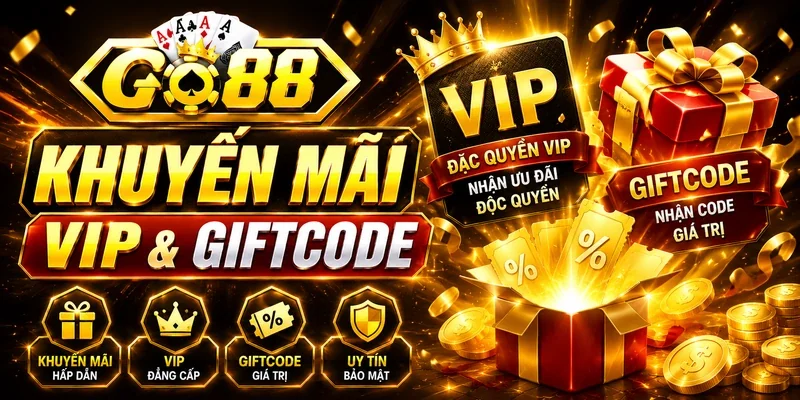 Khuyến mãi & VIP Go88